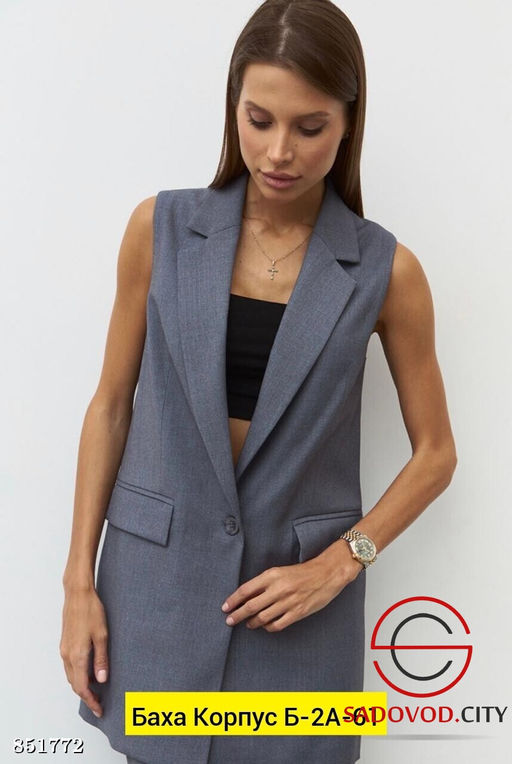 Жакет женский однотонный - Fiona фото 7