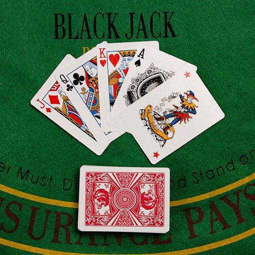 Карты игральные бумажные Wild King, 55 шт, 280 г/м2, красные, 6.3 х 8.8 см - Simaland фото 3