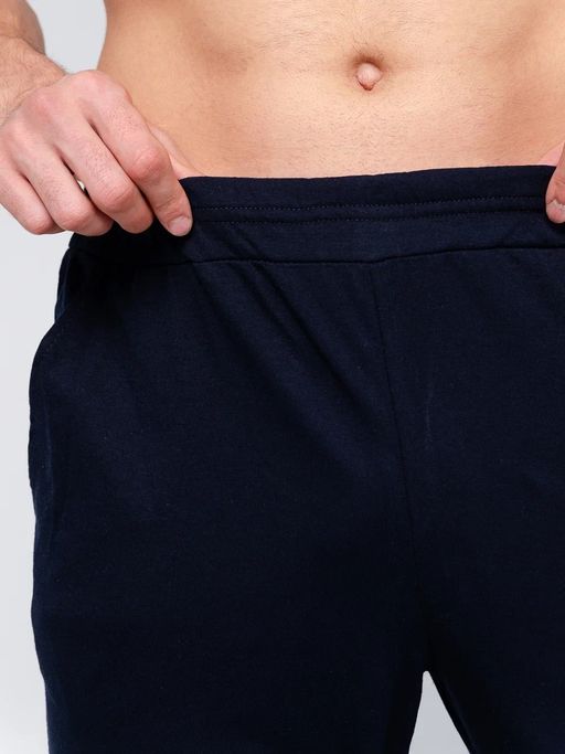 Брюки мужские кулирка (темно синий) - Lena basco фото 5