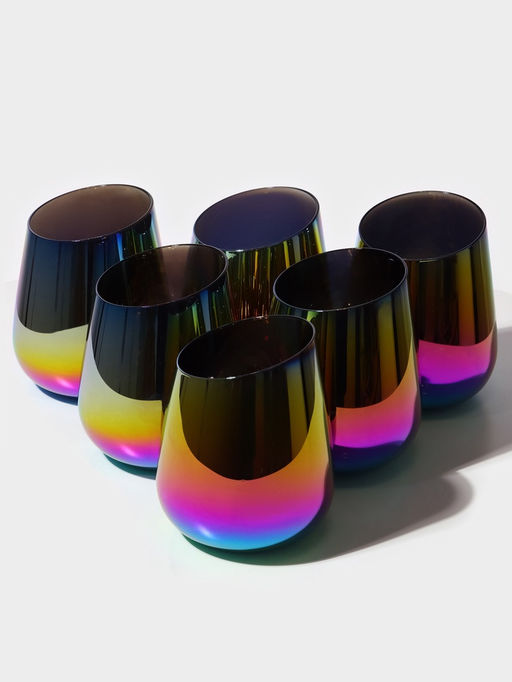 Стаканы Magistro «Иллюзия», 450 мл, 9.5×11.5 см, набор 6 шт., стекло, хамелеоны