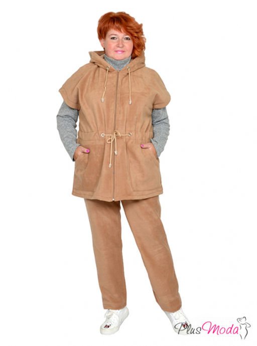 Жилет Модель №2108 размеры 44-84 - Plusmoda фото 5