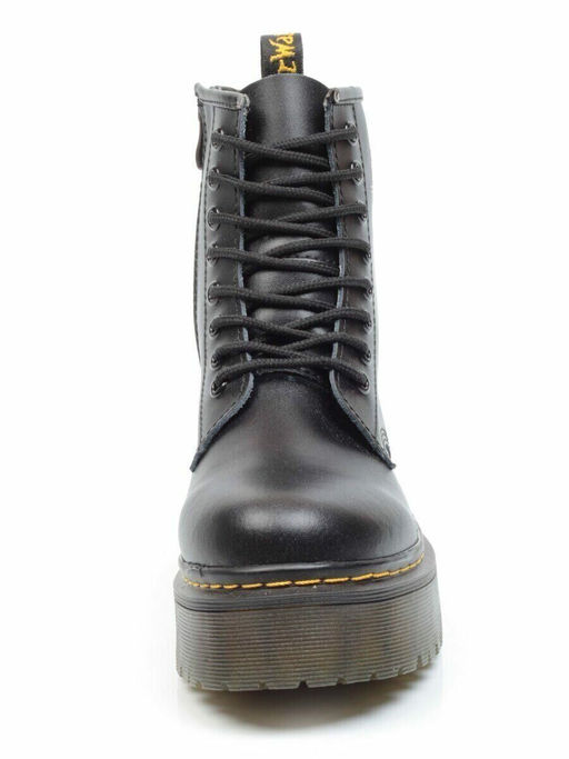 01-B6020-1 BLACK Ботинки демисезонные (натуральная кожа)