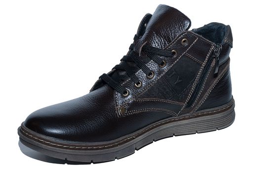 Ботинки мужские из натуральной кожи. - Dynamic фото 2