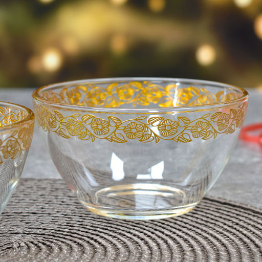 Набор салатников малых 2 шт, d - 110 мм, Золотая вязь, арт. 1324-2/94