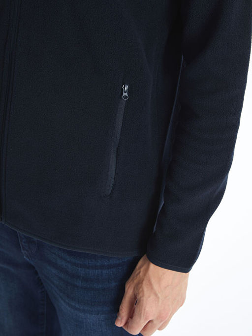 Dik Yaka Uzun Kollu Erkek Polar H?rka