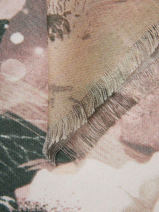 Платок жен. шерсть+шелк 110х110 E43-8486-05