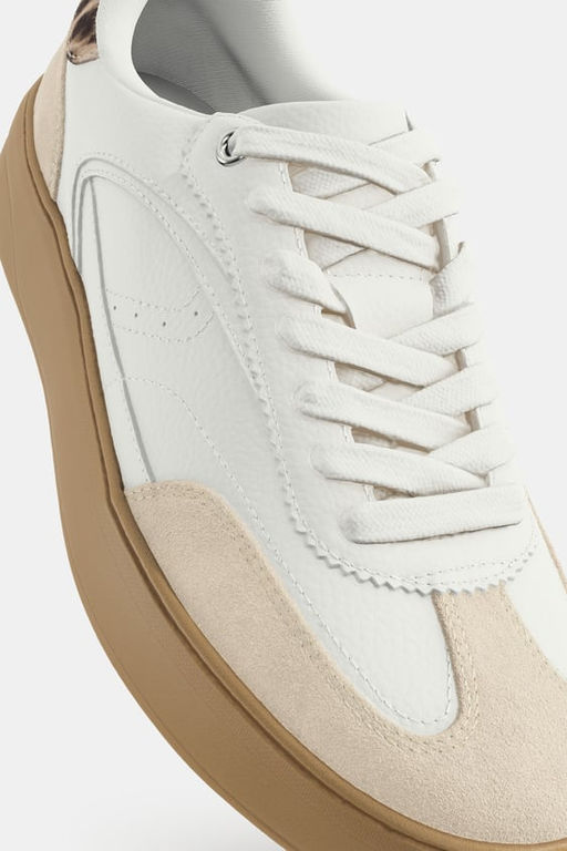 ANIMAL PRINT TRAINERS - Zara фото 7