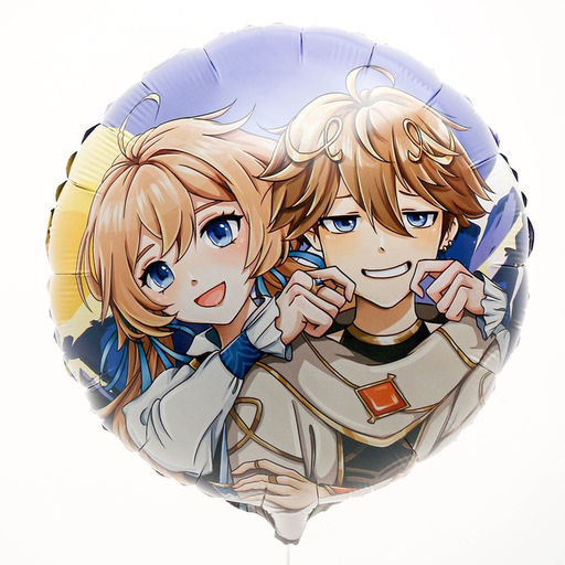 Воздушный шар фольгированный 18" «Аниме», с подложкой