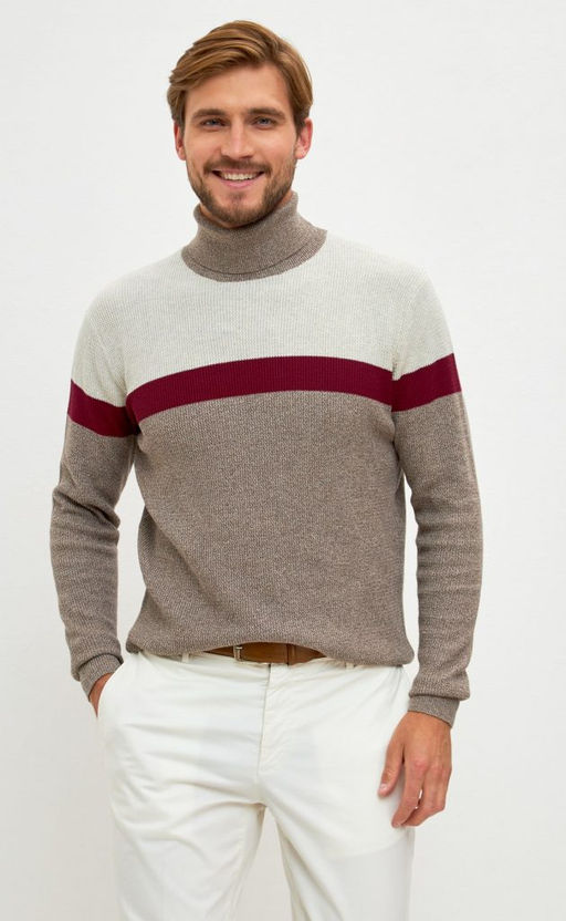 Водолазка P321-15882 beige
