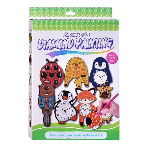 Набор творческая мастерская Часы "Жирафик" 20*22 см.