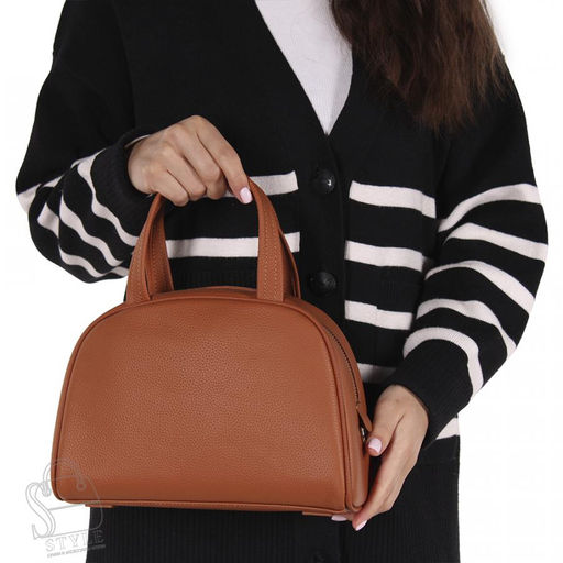 Сумка женская кожаная 8920VG brown Vitelli Grassi в Новосибирске  фото 2