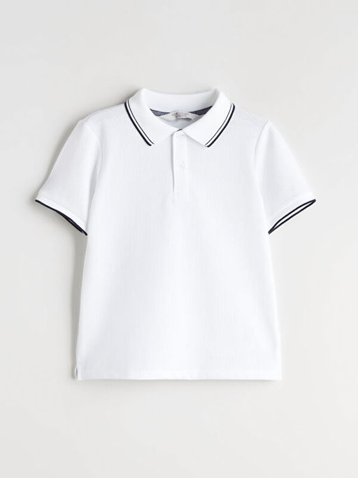 Polo Yaka K?sa Kollu Erkek ?ocuk Ti??rt