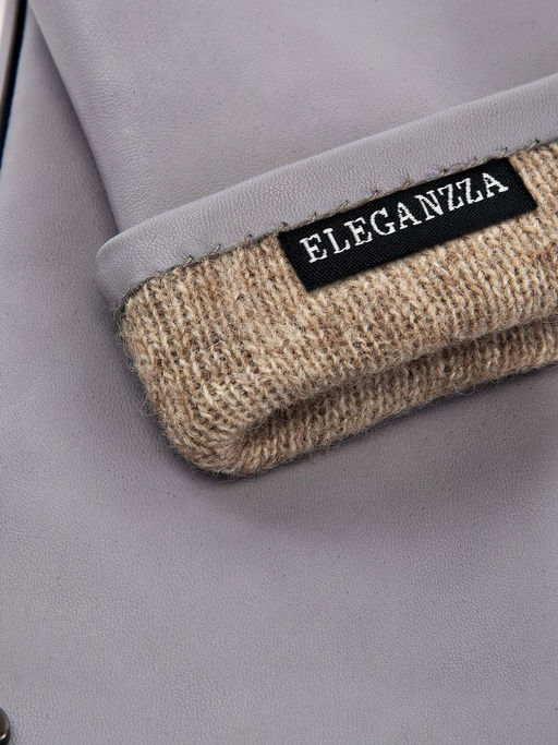 Перчатки женские ш+каш. IS01080 grey - Eleganzza фото 2
