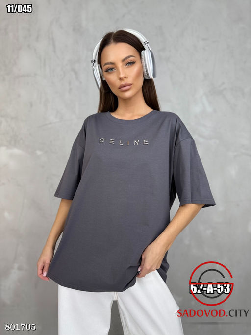 футболка оверсайз женская - Bruno фото 7