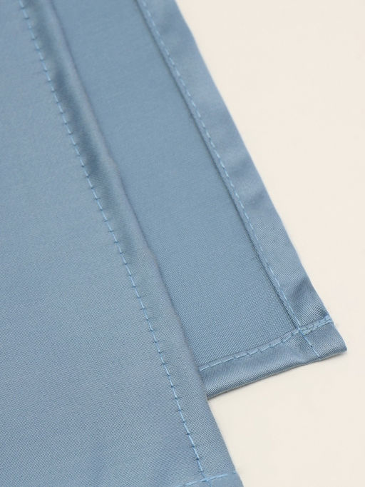 Простыня 1.5 спальная SL Home Tencel, 160×235 см, тенсель, серо-голубая