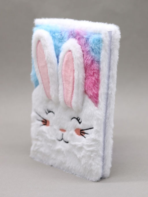 Блокнот плюшевый Cute Rabbit (21,5*14,5 см)