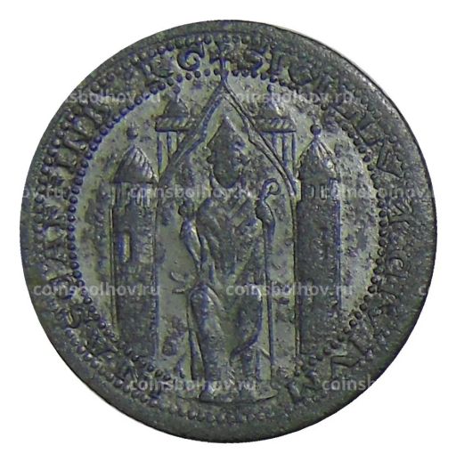 Монета 10 пфеннигов 1917 года Германия  Нотгельд Ашшафенбург