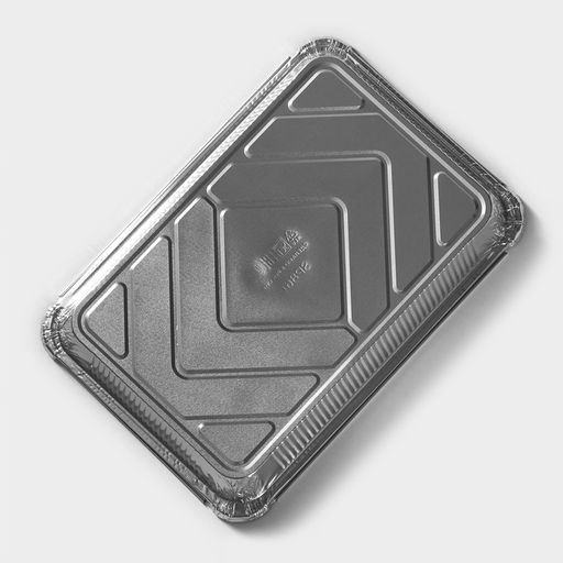 Цена за 100 шт. Форма для выпечки и запекания Доляна, 2.1 л, 31.521.56 см, фольга, серебристая  фото 5