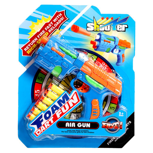 Пистолет Фом, стреляет мягкими пулями, цвета МИКС - Simaland фото 9