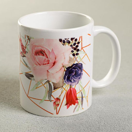 Кружка керамическая Мама красивая, 320 мл