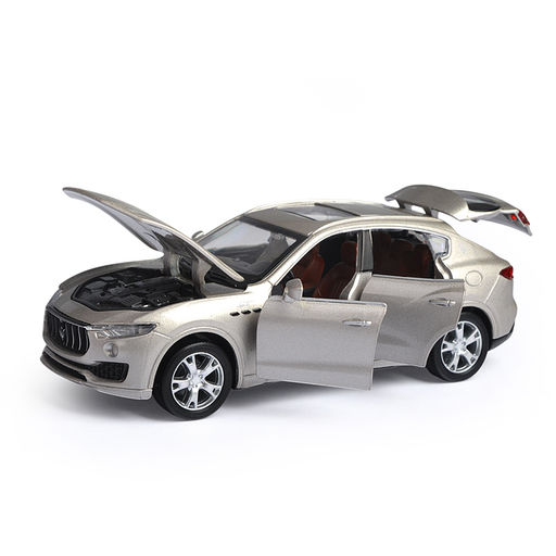 Машина металл Maserati Levante Hybrid 15,2 см, (свет-звук, откр.двери) инерц., в коробке