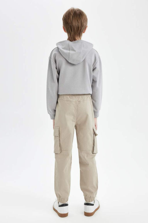 Габардиновые брюки-джоггеры для мальчиков - Defacto фото 4