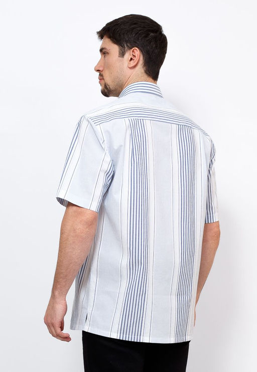 Сорочка мужская короткий рукав BERTHIER Caballero 23023  фото 5