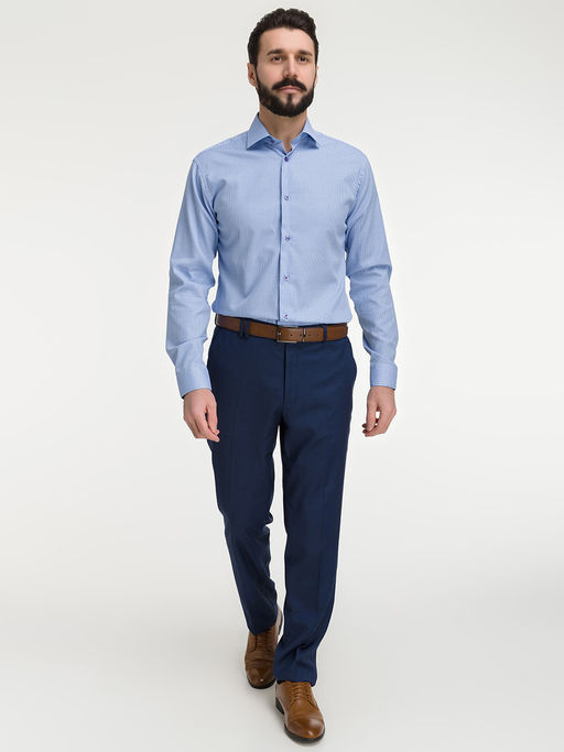 Сорочка мужская длинный рукав GREG 214/131/7515/Z/1p_GB  фото 6