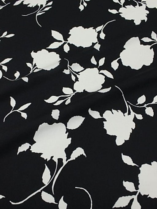 Перкаль Премиум (Digital) Искусство теней цв.черный, ш.1.45м, хлопок-100%, 95гр/м.кв