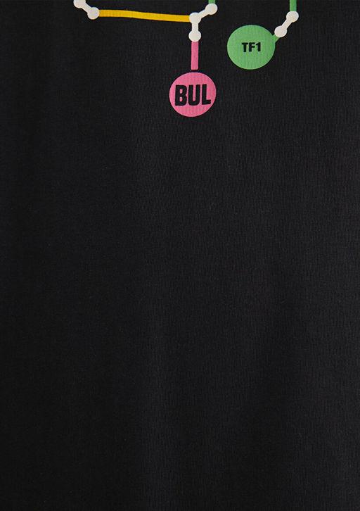 Siyah Istanbul Tisort - Mavi фото 8