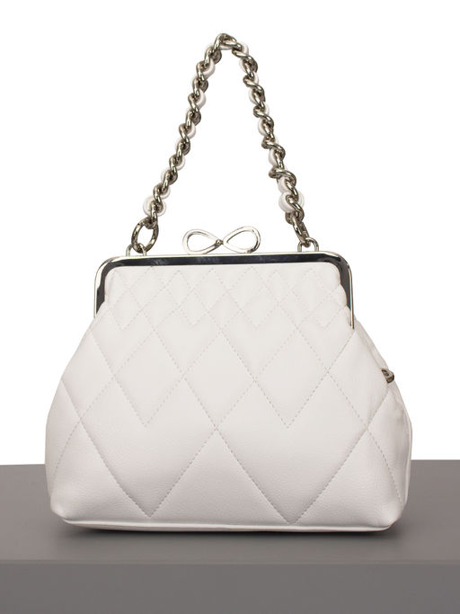 LACCOMA сумка Ева-Л815-белый эко кожа хлопок  фото 3