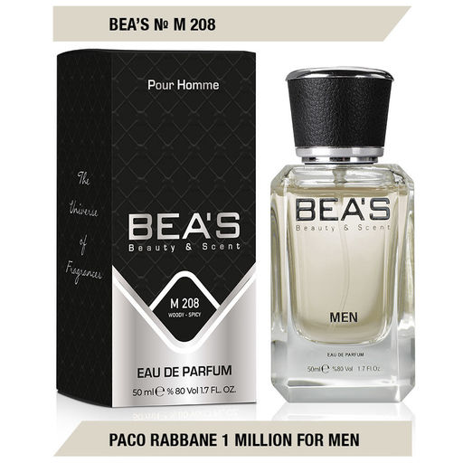Парфюм Beas 50 ml M 208  Men  фото 4