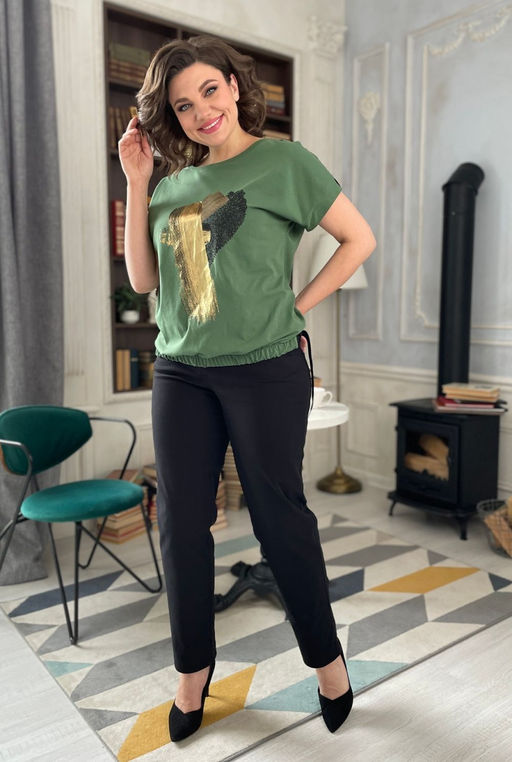 Футболка Rumoda 2123 зеленый фото 3