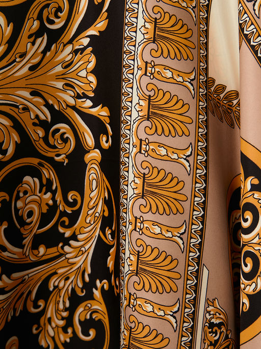 Большой, мягкий, тонкий и очень нежный двусторонний платок с рисунком. - Tantino фото 7