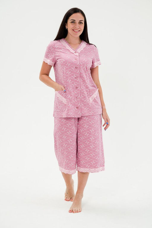 Пижама женское из кулирки Ворожея вензель макс - Амадэль фото 3