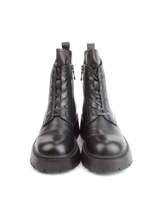 04-M3-1478 BLACK Ботинки зимние женские (натуральная кожа, натуральный мех) - Фабричный китай фото 9