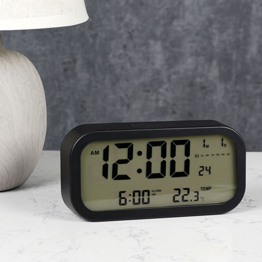 Часы настольные электронные 16x4x8 / 8788A /уп 60/ - ГалеонТрейд фото 5