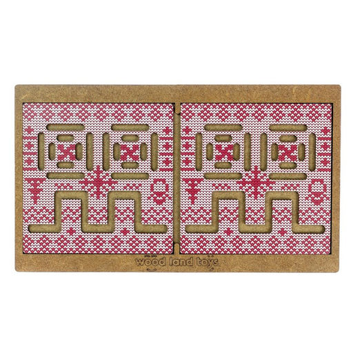 Настольная игра «Межполушарные доски. Новогодние орнаменты»