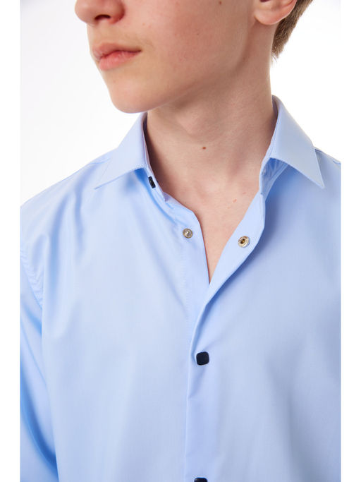Рубашка голубой DS1A60 - Nota bene фото 10