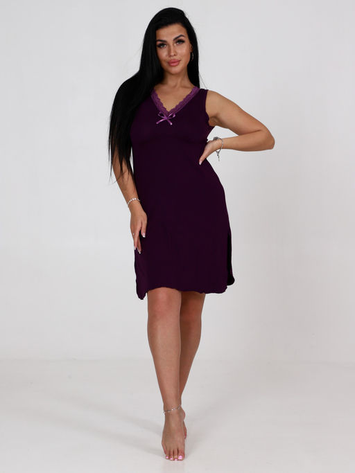 717-с СОРОЧКА ЖЕНСКАЯ (Фиолетовый) - А-дина фото 2