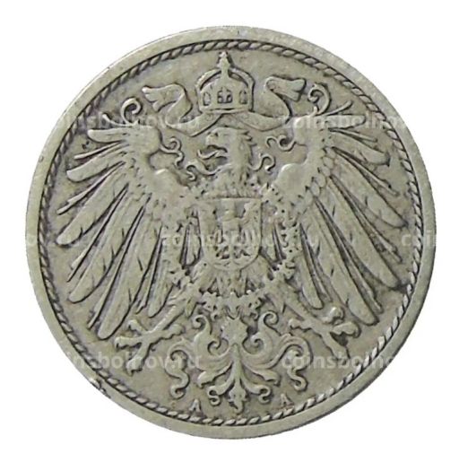 10 пфеннигов 1907 года A Германия