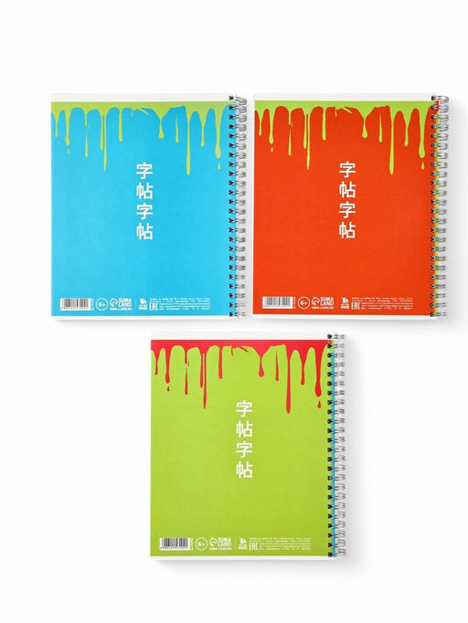 Цена за 2 шт. Тетрадь в клетку, 96 л., А5, на спирали Яркие. Аниме МИКС - Artfox study фото 4