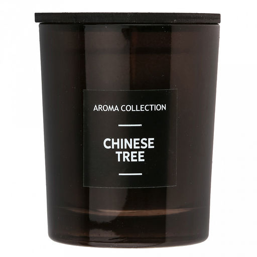 Свеча Incense д7см, h9см, ароматическая Chinese Tree, в стеклянном стакане, время горения 32 часа (Россия) - Домашняя мода фото 4