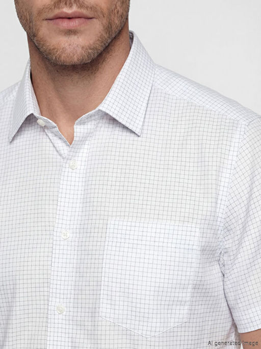 Regular Fit Ekose Arm?rl? Erkek G?mlek