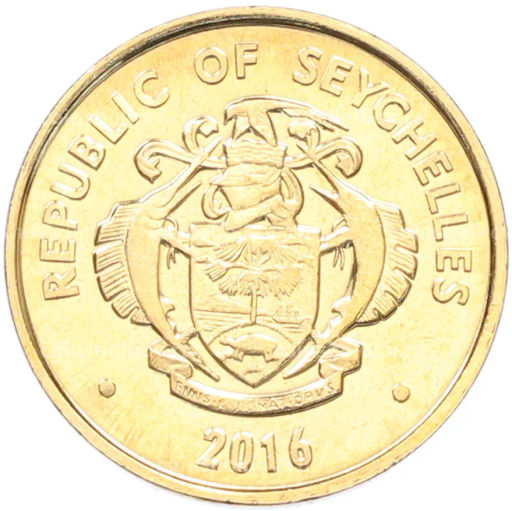 Монета 5 центов 2016 года Сейшелы