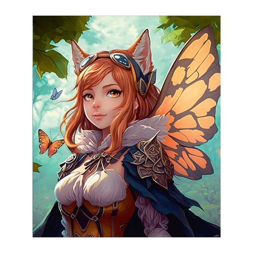 Тетрадь 48 листов в клетку Calligrata Аниме с бабочками, обложка мелованный картон, ТВИН-лак, выборочный УФ-лак, блок офсет МИКС  фото 5