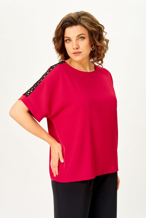 Блуза Rumoda 2274 красный кр. р.