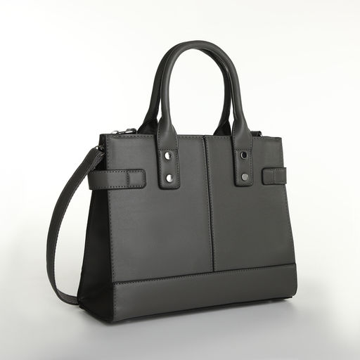 Сумка женская тоут, на молнии, цвет серый - Simaland фото 3