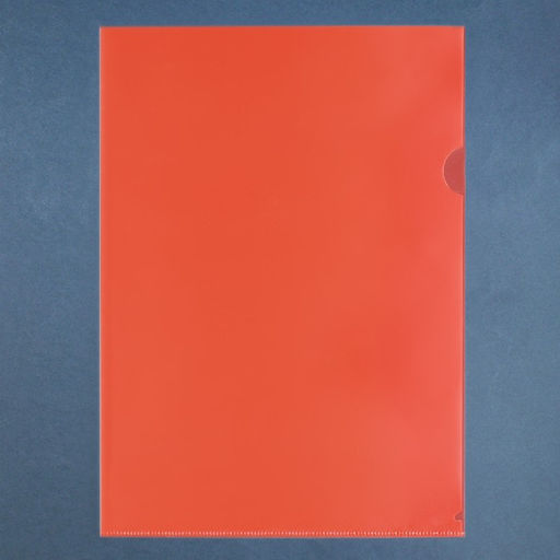 Набор папок-уголков А4, 100 мкм, Calligrata Выгодные, прозрачные, 5 штуки, микс  фото 4