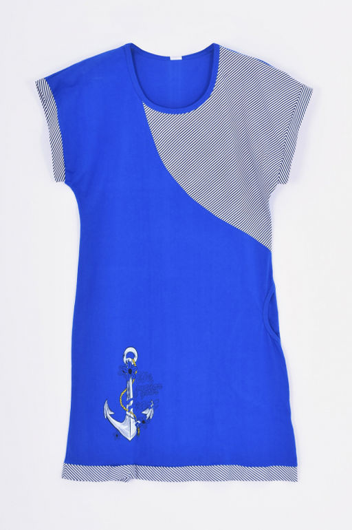 Арт. 9076 Туника женская 50-62 (7 шт) Цвет:ассорти - Калинка фото 3